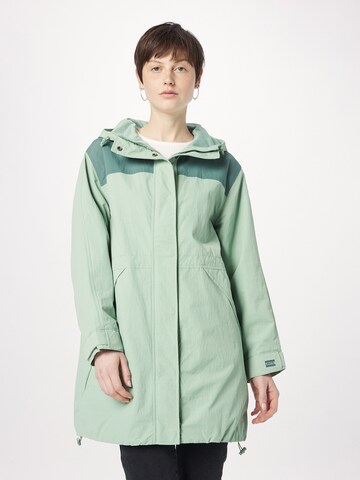 LEVI'S ® - Chaqueta de entretiempo 'Misty Rain Jacket' en verde: frente