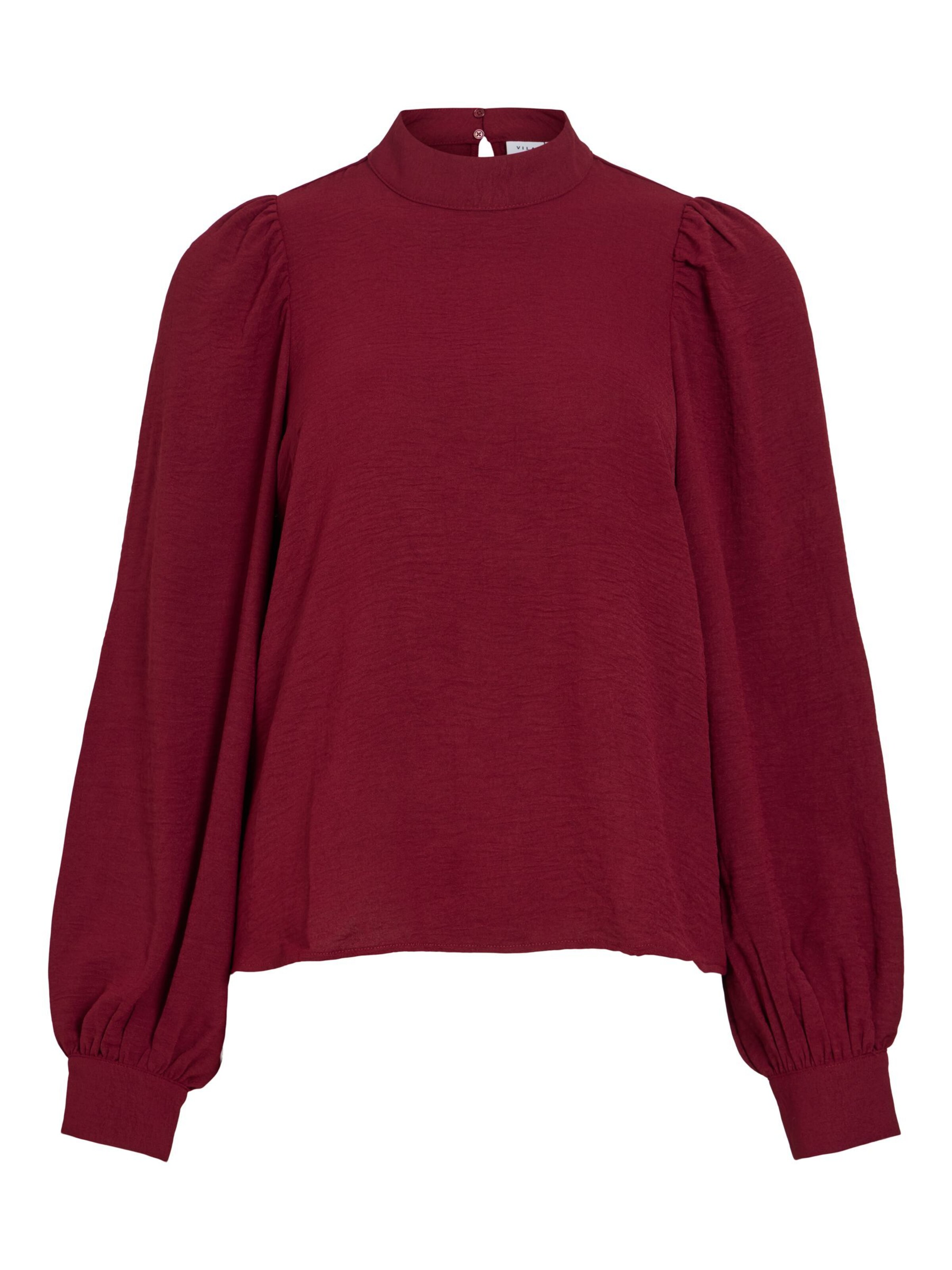 VILA - Blusa 'PALLAS' en rojo: frente