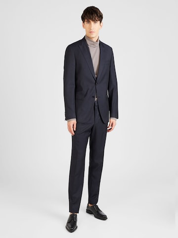 BOSS Black Regular Suit in Blue: front