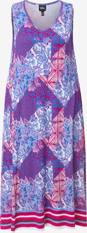 Robe Ulla Popken en violet : devant