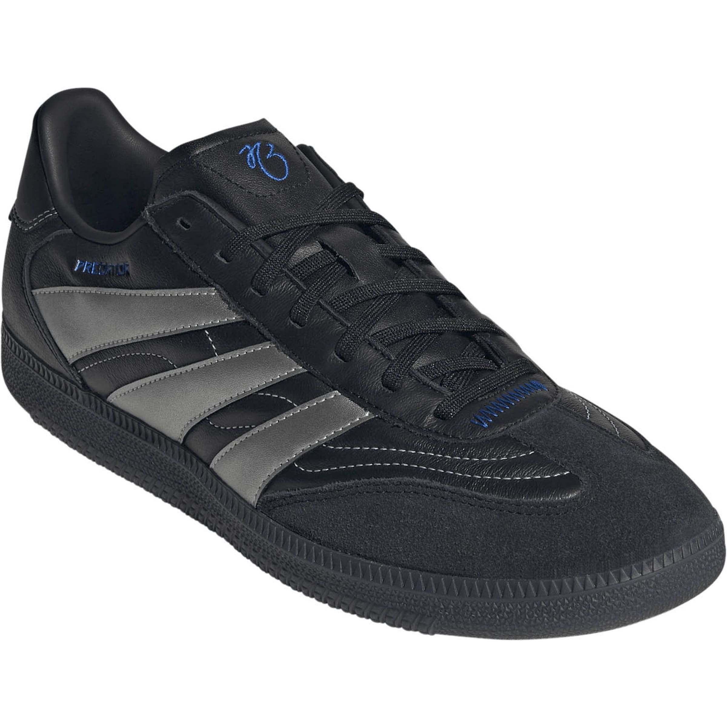 ADIDAS PERFORMANCE Soccer Cleats 'Predator Freestyle' in Blue / Silver grey / Black, Item view