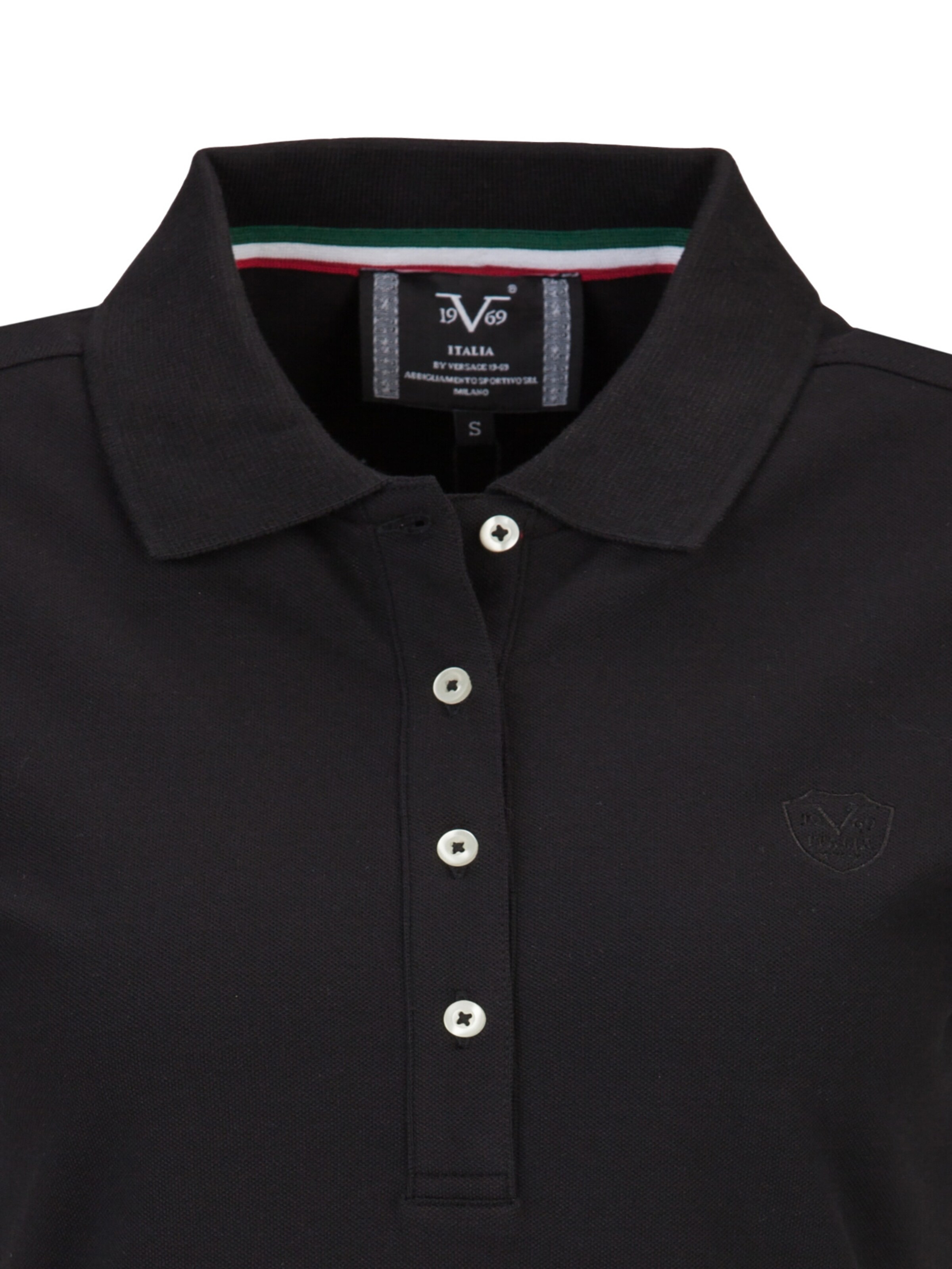 19V69 ITALIA Μπλουζάκι 'Bibi' σε μαύρο