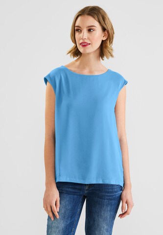 STREET ONE Top in Blue: front