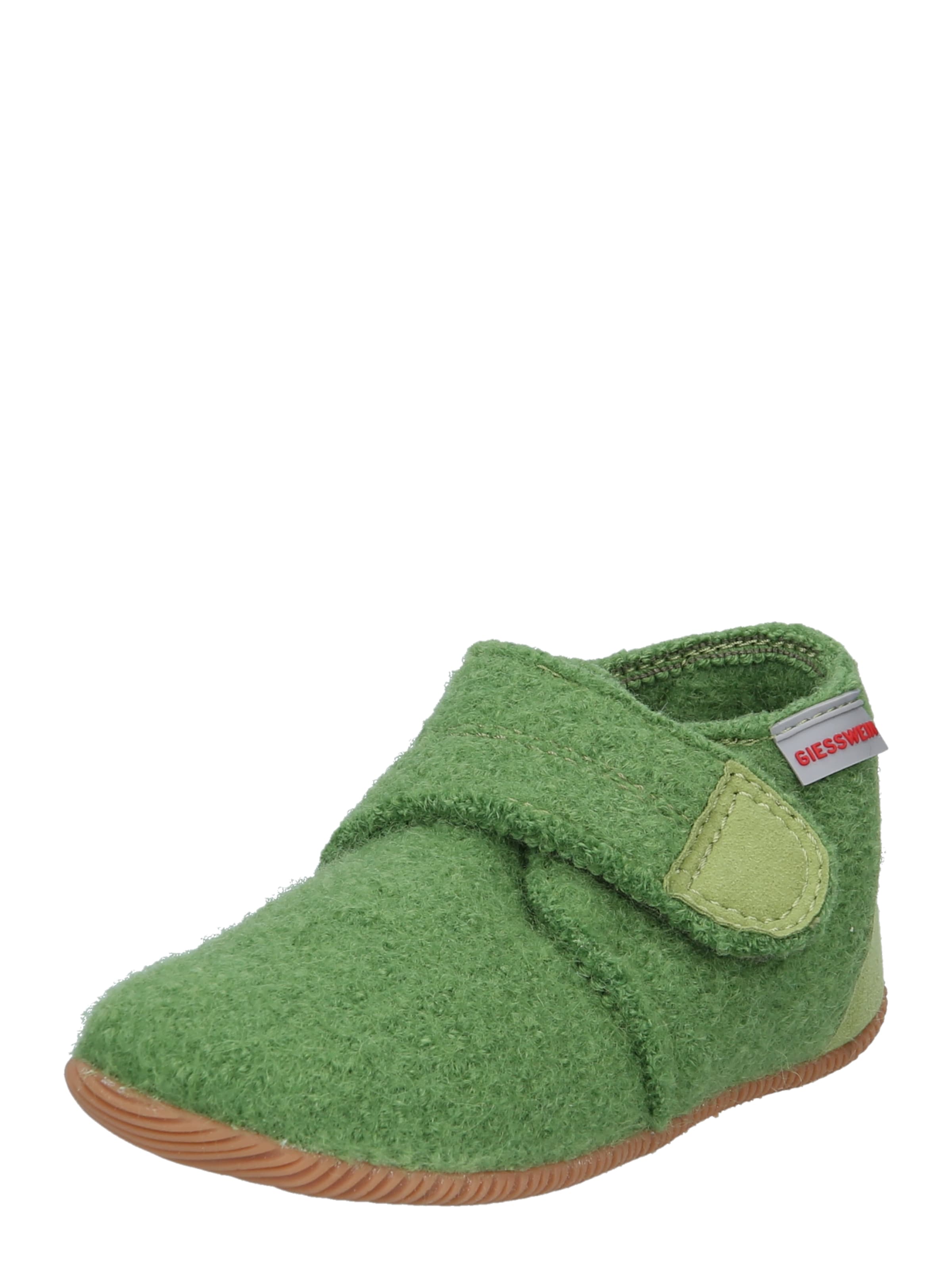 GIESSWEIN Slipper 'Oberstaufen' in Green: front
