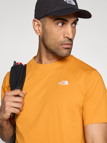 Tricou 'EVOLUTION SIMPLE DOME' de la THE NORTH FACE pe portocaliu