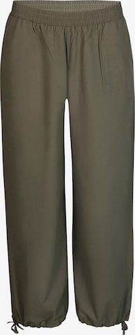 ze-ze Loosefit Hose 'Ester 021' in Grün: Vorderseite
