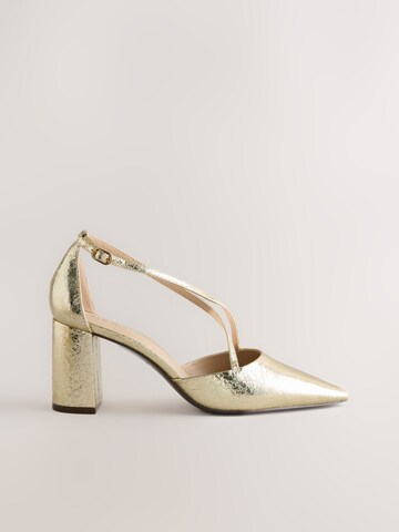 Next Sandals 'Forever Comfort' in Gold