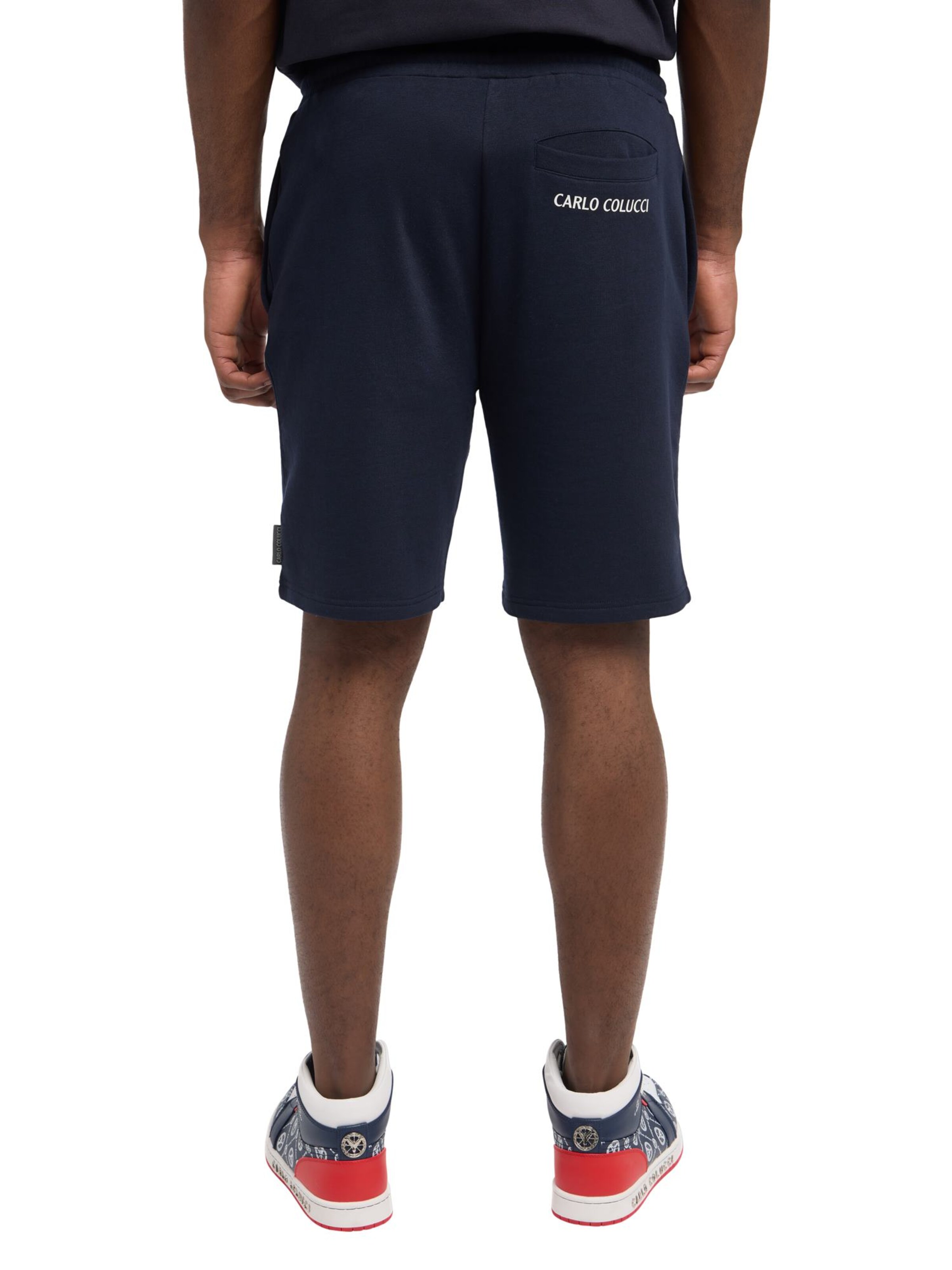 Carlo Colucci Regular Broek in Blauw