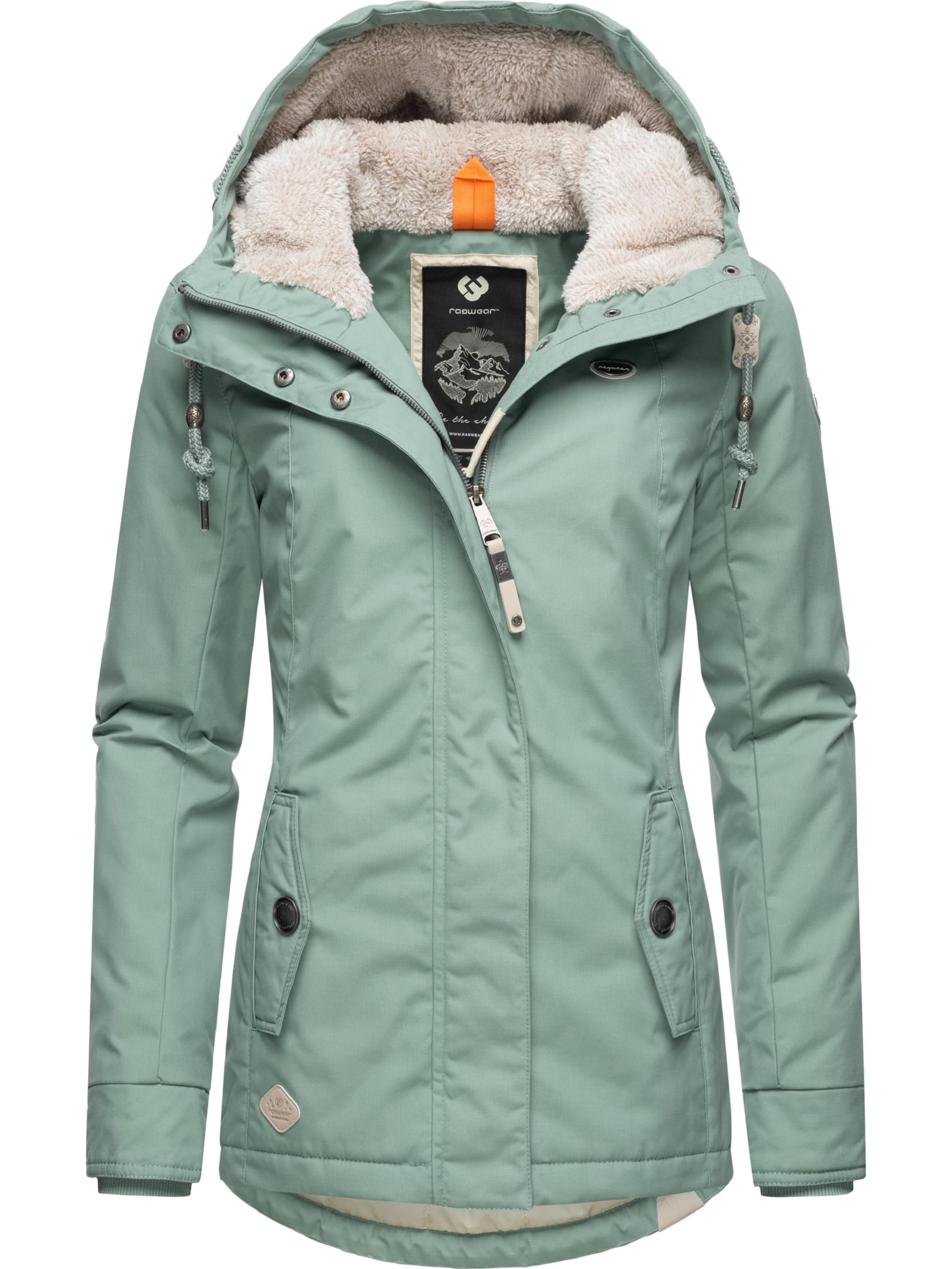 Ragwear Winterjas 'Monade' in Groen