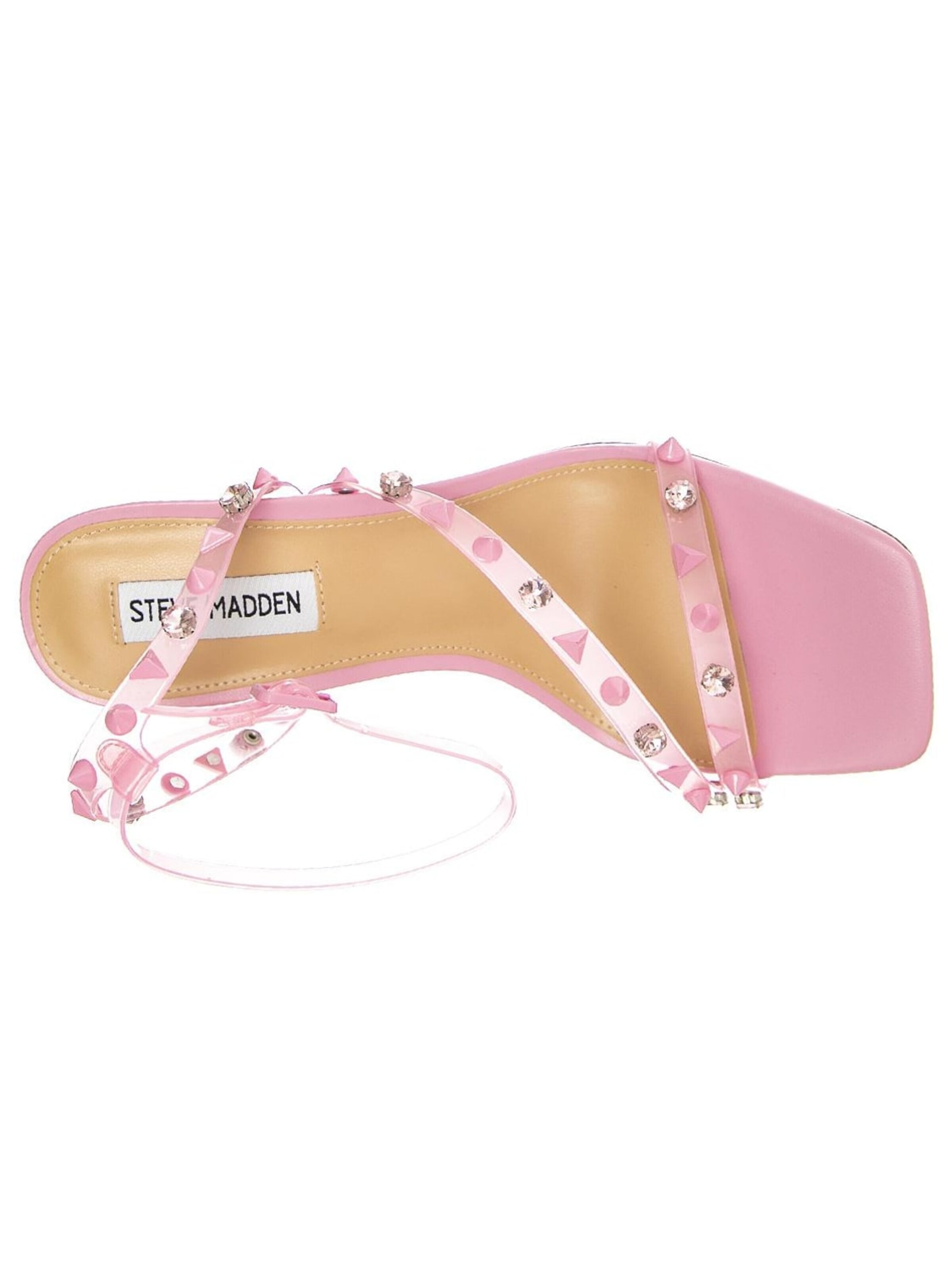 STEVE MADDEN Sandały 'Womens Glitzed Pink Candy Sandals' w kolorze różowy