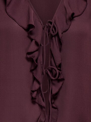 ONLY Bluse 'ONLVinni' in Rot