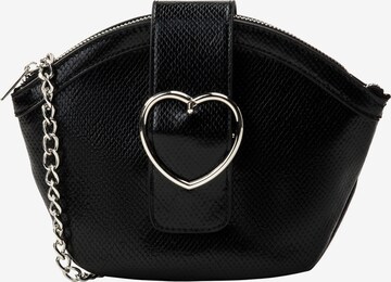 myMo at night Crossbody Bag in Black: front