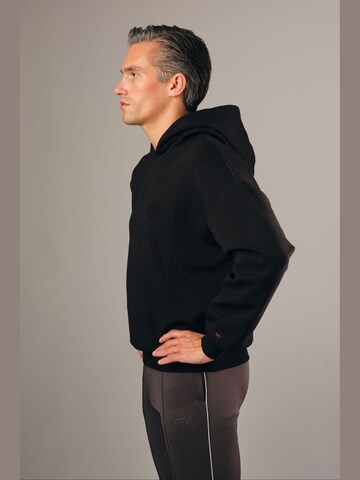 Muscle Up Sportsweatshirt 'Monument Hoodie' in Zwart