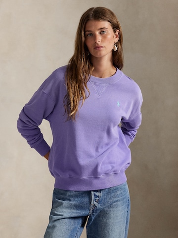 Polo Ralph Lauren Sweatshirt 'ISLAND' in Lila: voorkant