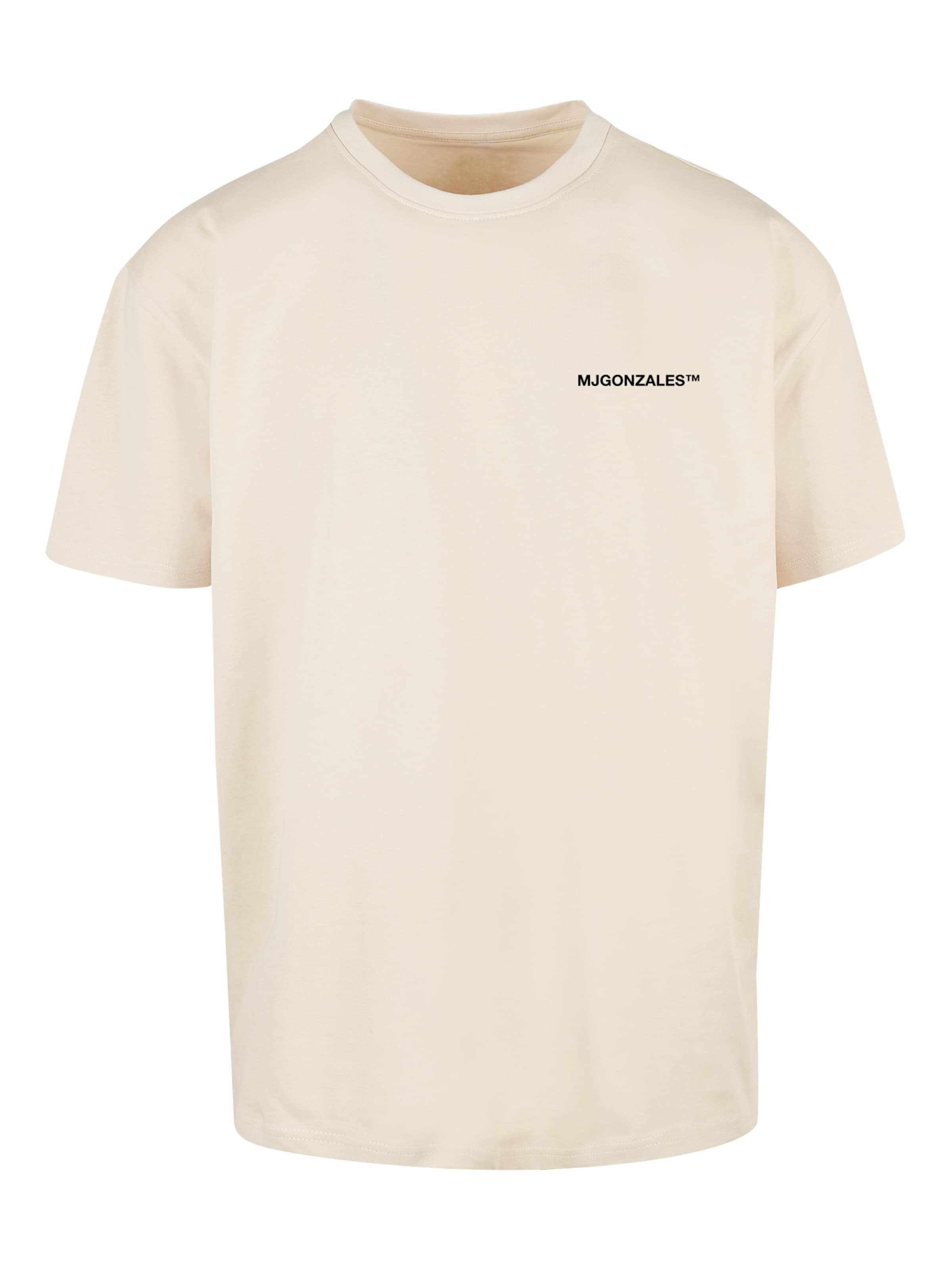 Maglietta di MJ Gonzales in beige: frontale