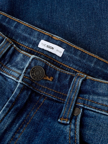 TWO SOON - Tapered Vaquero en azul