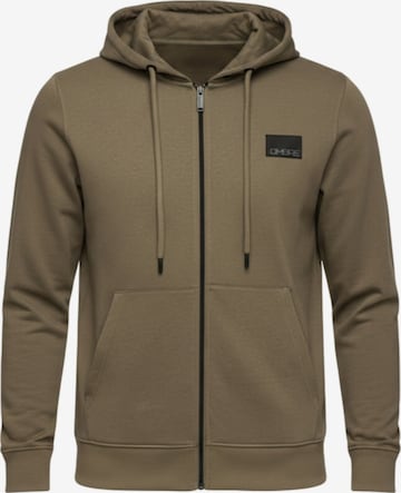 Ombre Sweat jacket in Green: front