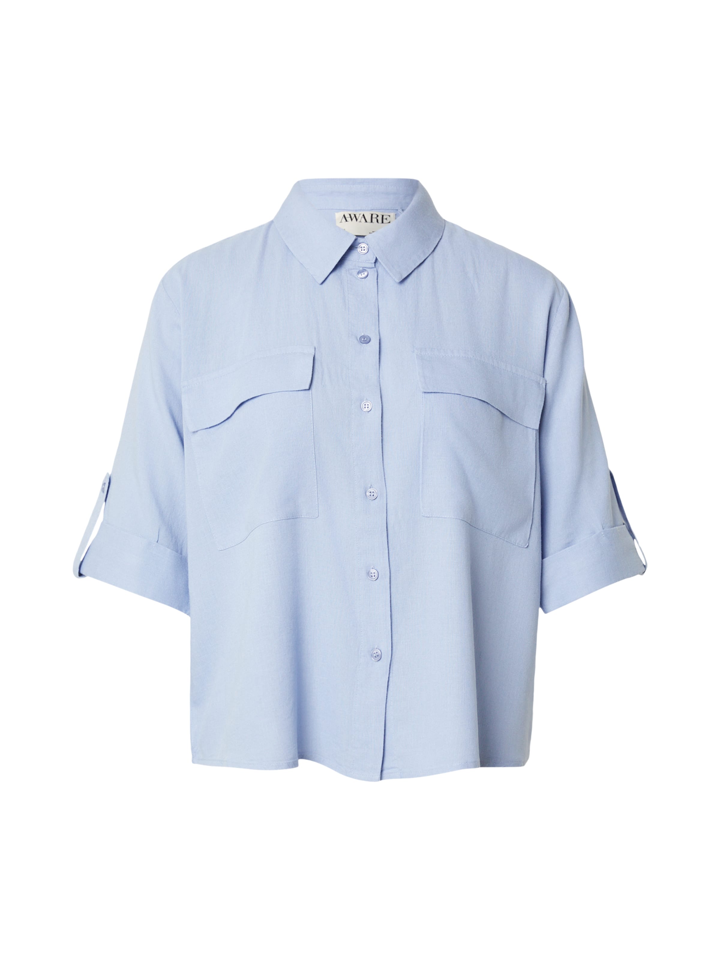 Chemisier 'AWRYDER FABIANA' VERO MODA en bleu : devant