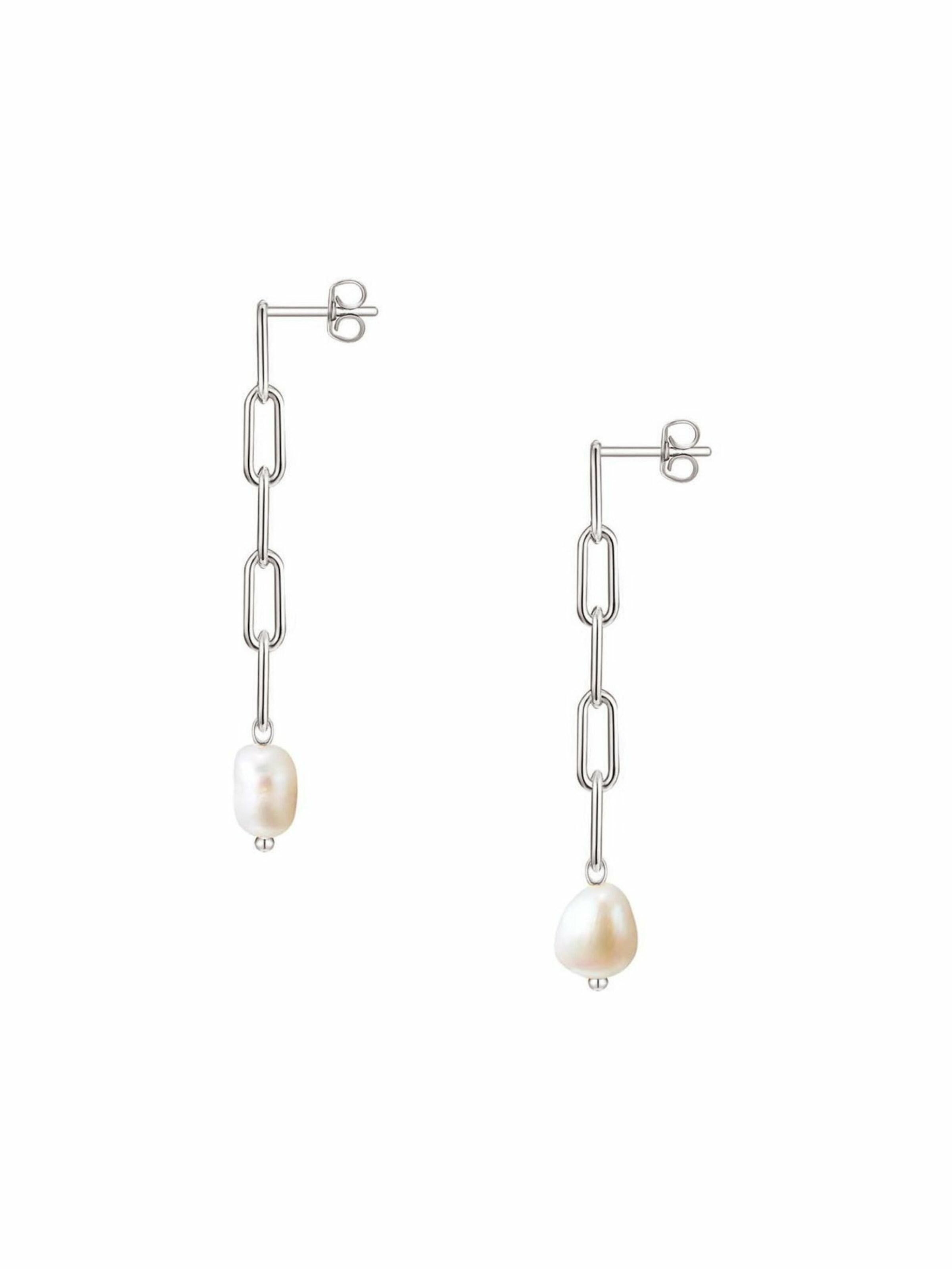 Gemshine Ohrringe in Silber: Vorderseite