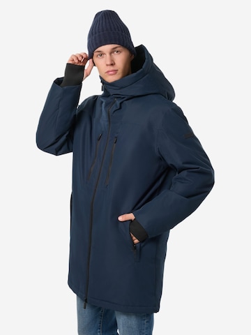 Denim Factory Between-seasons parka 'Reykjavik' in Blue