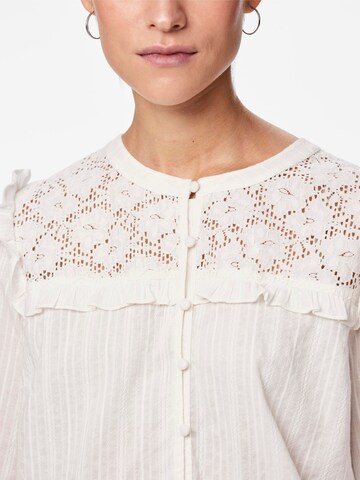 PIECES Blouse 'MILANA' in White