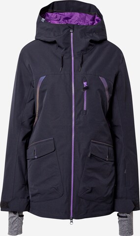 ROXY Athletic Jacket in Black: front