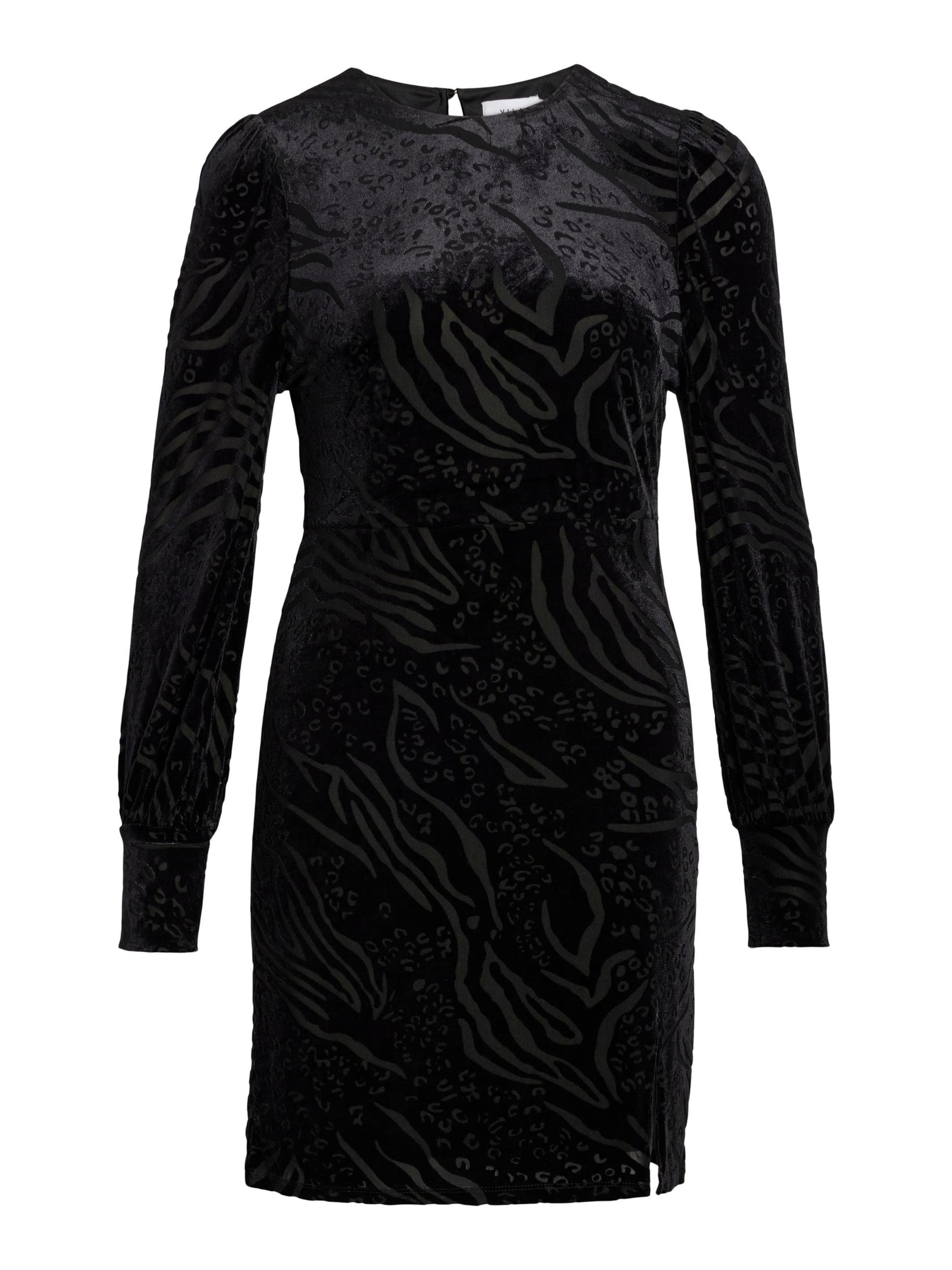 VILA Рокля 'LAYLA' в черно: отпред