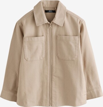 Next Jacke in Grau: Vorderseite