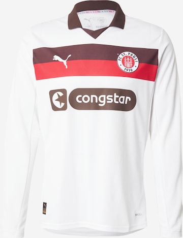 PUMA Koszulka funkcyjna 'FCSP Away' w kolorze biały: przód