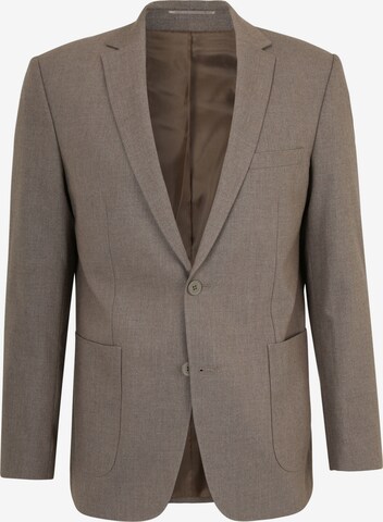 Coupe slim Veste de costume Steffen Klein en beige : devant