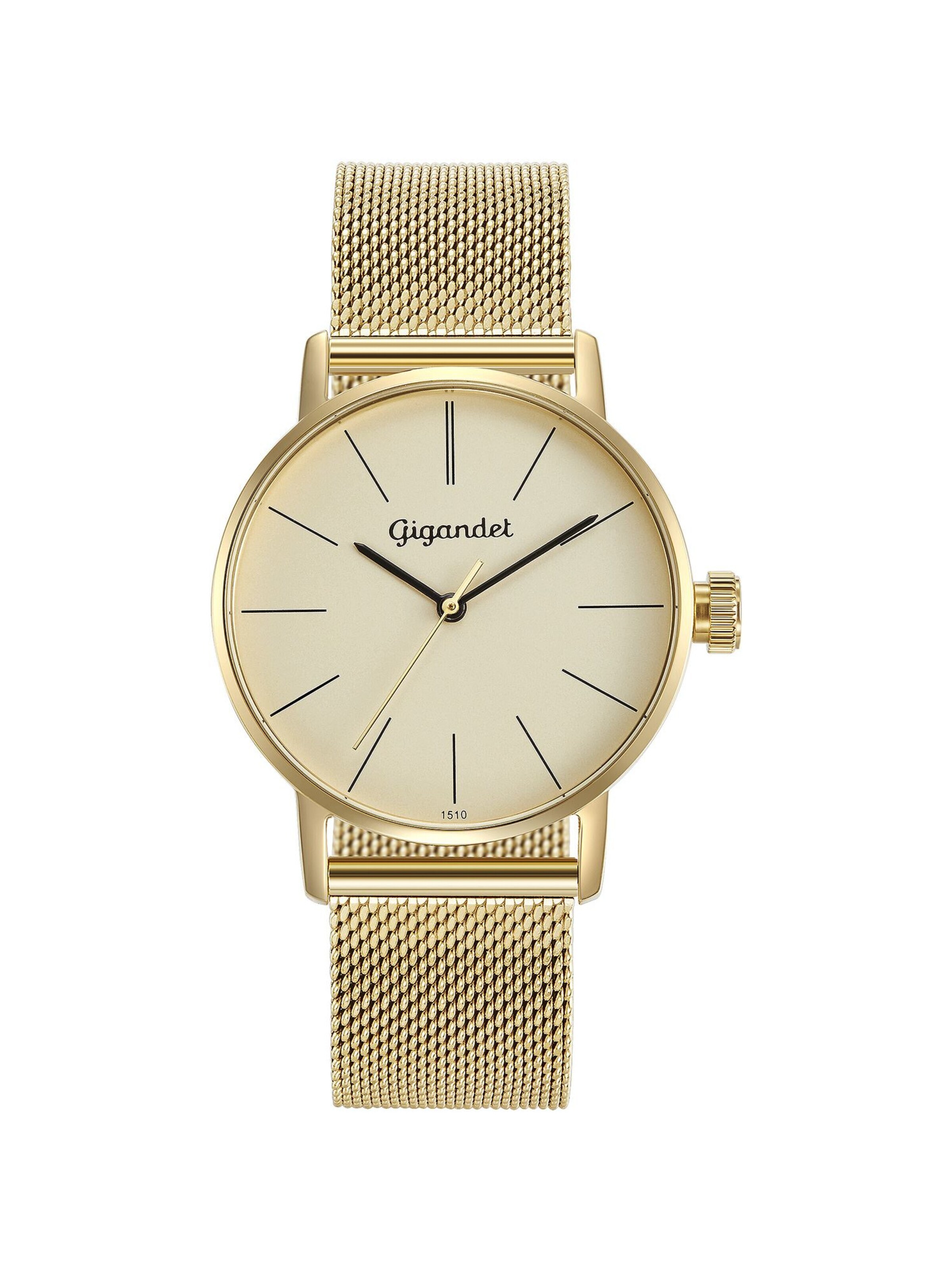 Gigandet Analoguhr 'MINIMALISM'‌‌‌‌‌‌‌‌‌‌ in Gold: Vorderseite