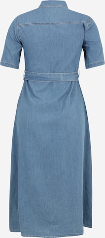Vero Moda Petite Shirt Dress 'VIO ' in Blue