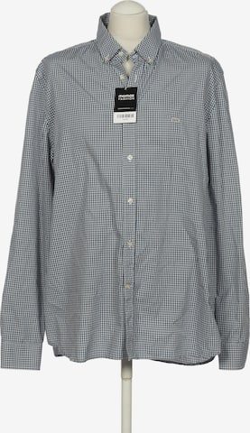 LACOSTE Button Up Shirt in XS in Green: front