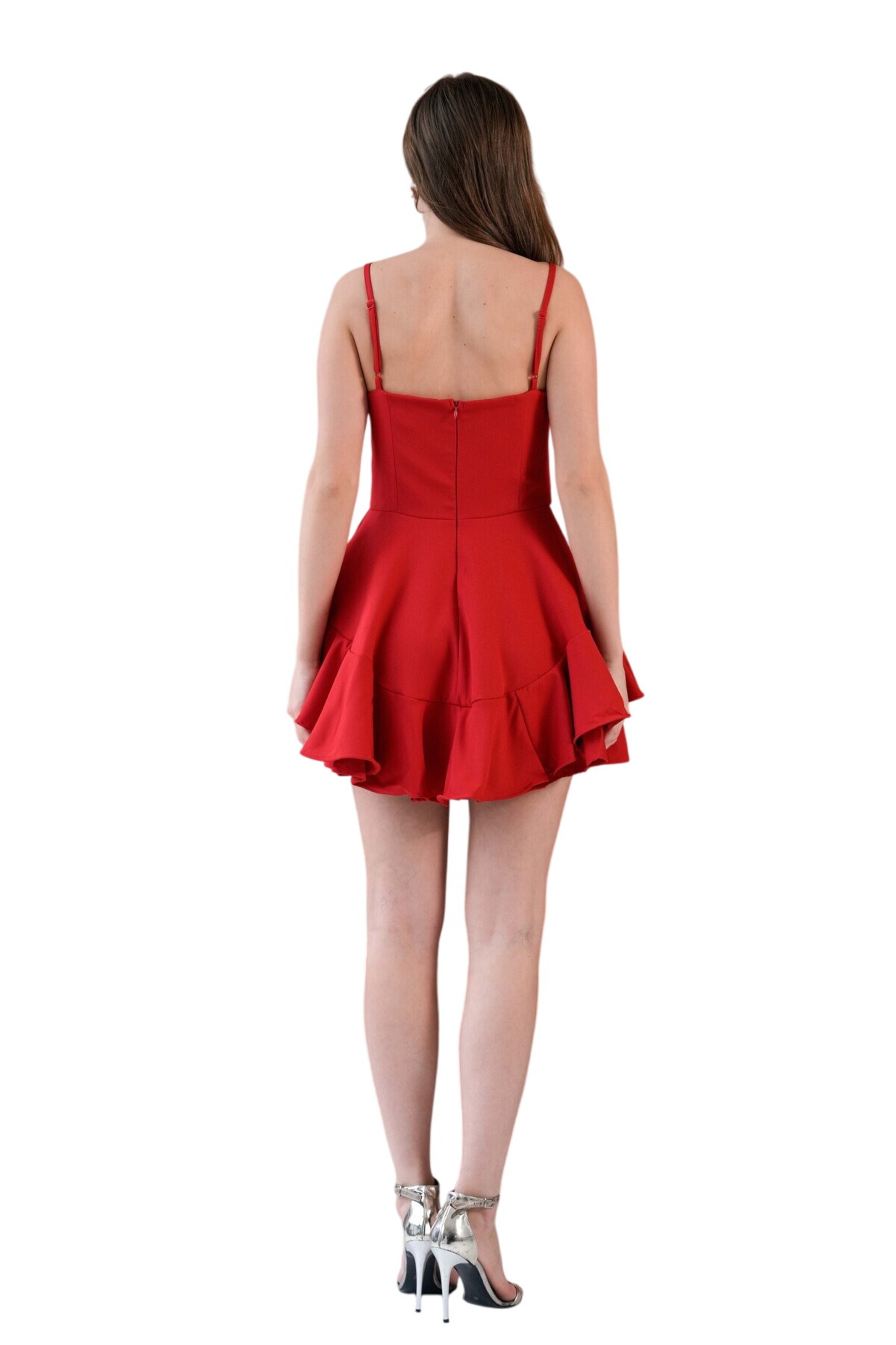 WOMAN VISION Kleid in Rot