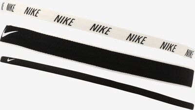 NIKE Fita Turbante desportiva em preto / branco, Vista do produto