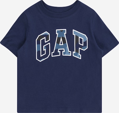 GAP T-shirt i blå / svart / vit, Produktvy