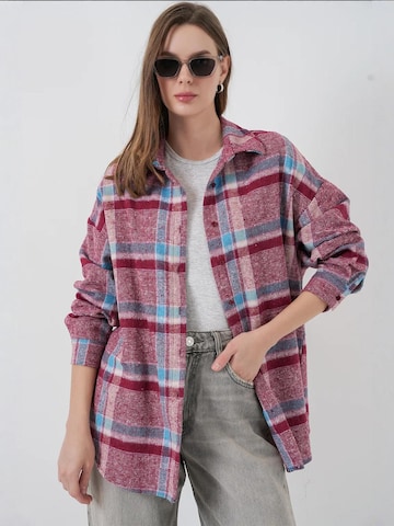 Chemisier Bigdart en violet : devant