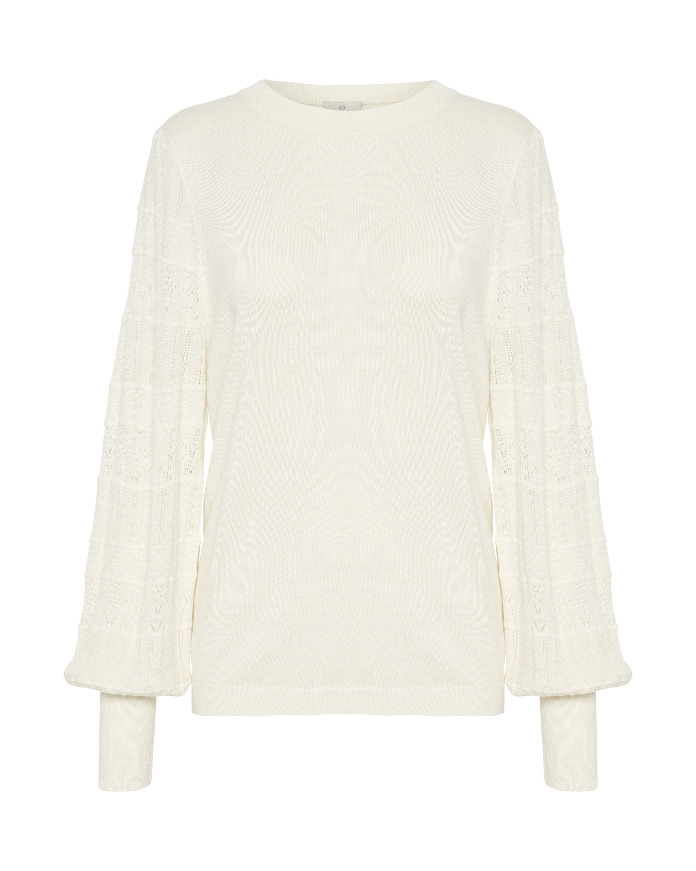 Kaffe Svetr 'Liola' – bílá: přední strana