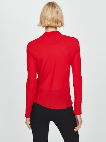 MANGO Blouse 'Volare' in Rood