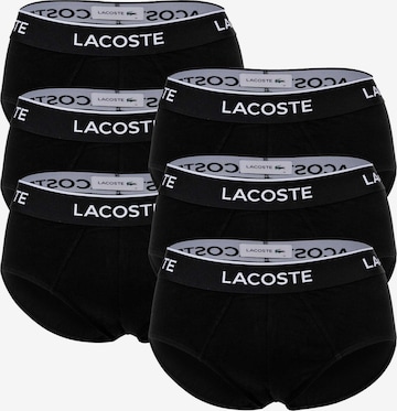 LACOSTE - Braga en negro: frente