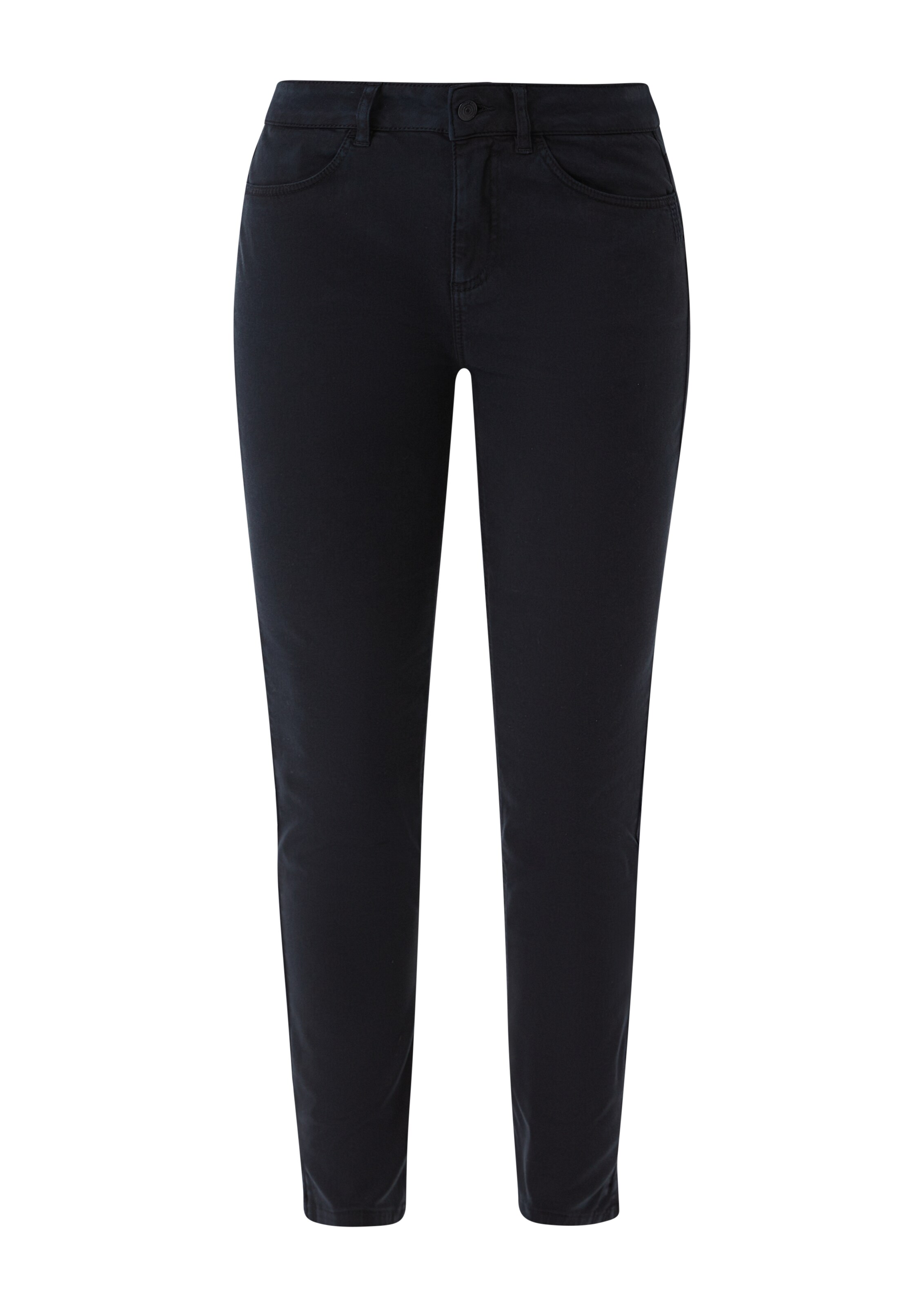 Skinny Pantalon comma casual identity en bleu : devant