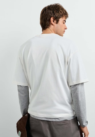 T-Shirt 'CLAYTON' Pepe Jeans en blanc