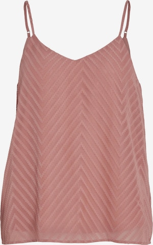 VILA Топ 'VIMICHELLE' в Ярко-розовый: спереди