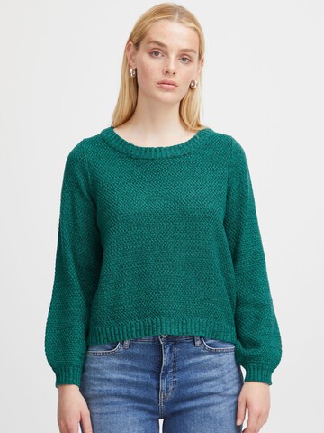 ICHI - Jersey en verde: frente