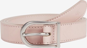 Calvin Klein Jeans Gürtel in Pink: predná strana