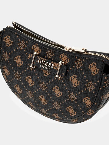 GUESS Schoudertas 'Silia' in Bruin