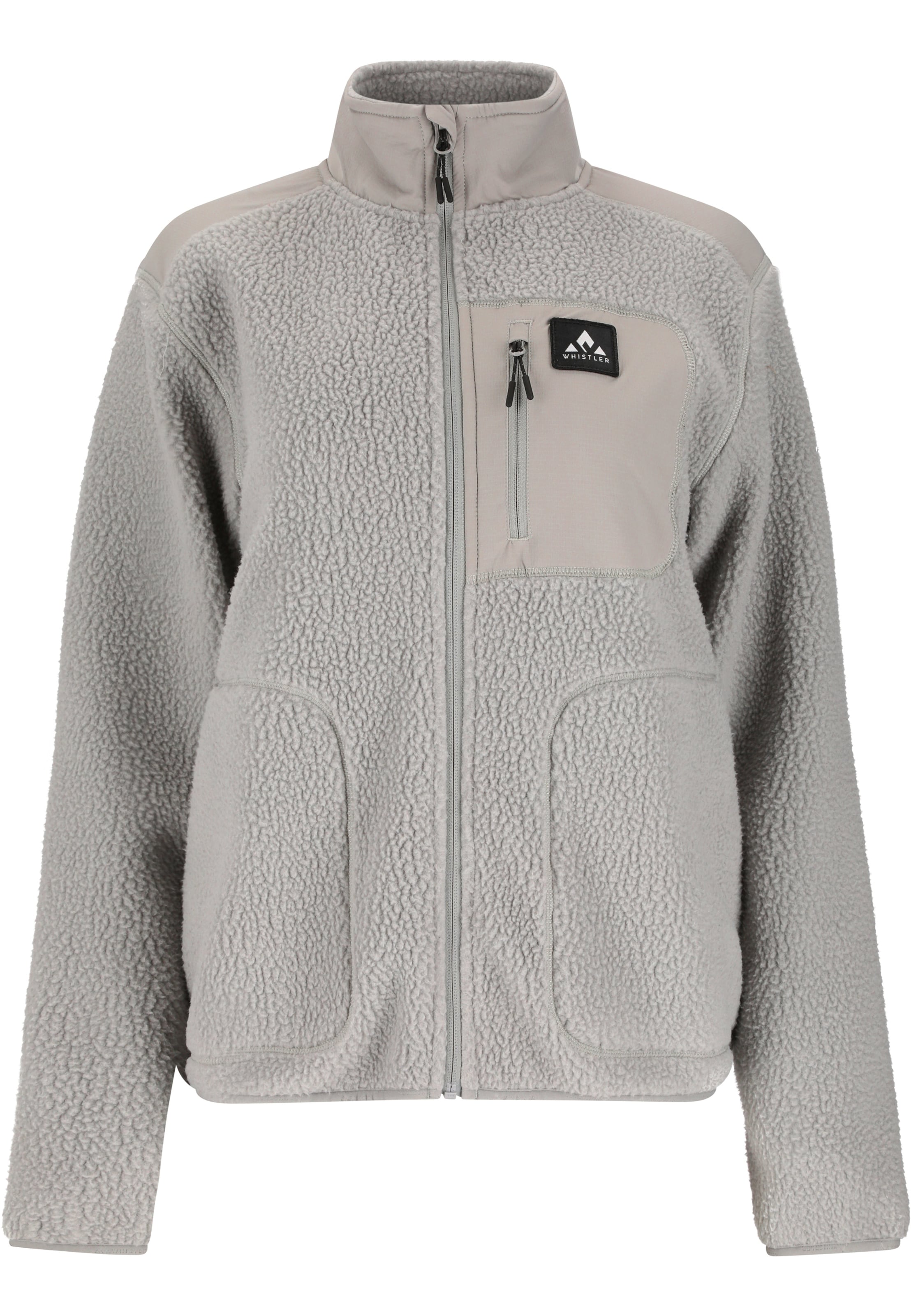 Whistler Fleecejacke 'Felis' in Grau: Vorderseite