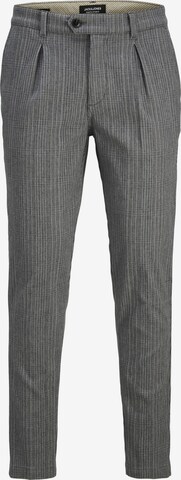 Pantalon à pince 'Ace Harvey' JACK & JONES en gris : devant