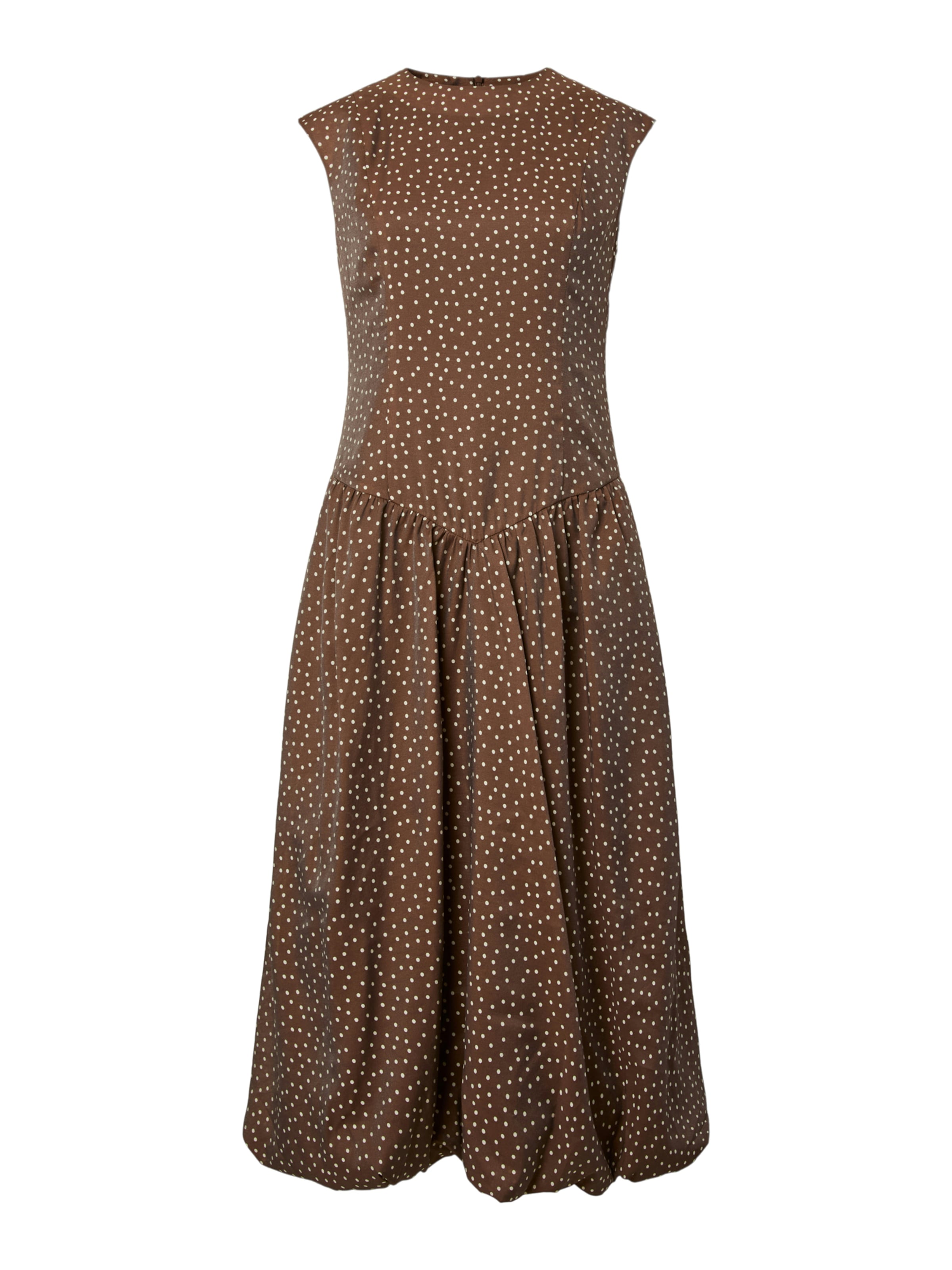 YAS Dress 'YASKRISSI' in Brown: front