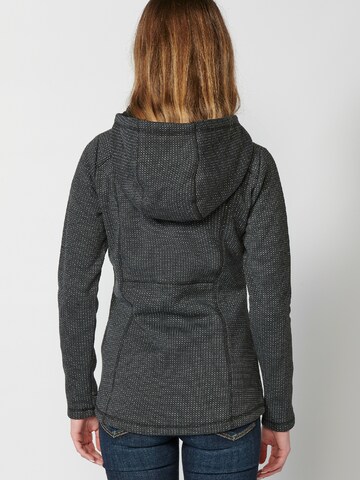 KOROSHI Sweatjacke in Grau